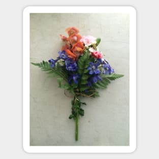 Flower Bundle with Snapdragons Sticker